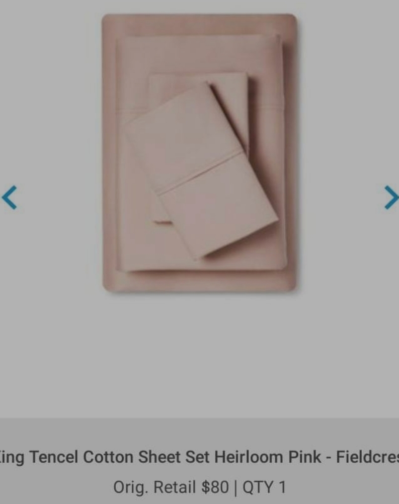 Fieldcrest - Tencel Cotton Silky Soft (King, Pink)